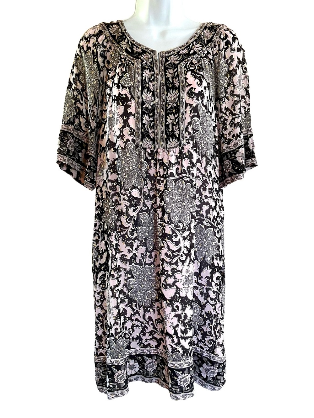 Calypso St. Barth Raenill Boho Resort Tunic Dress Small - Picture 2 of 8